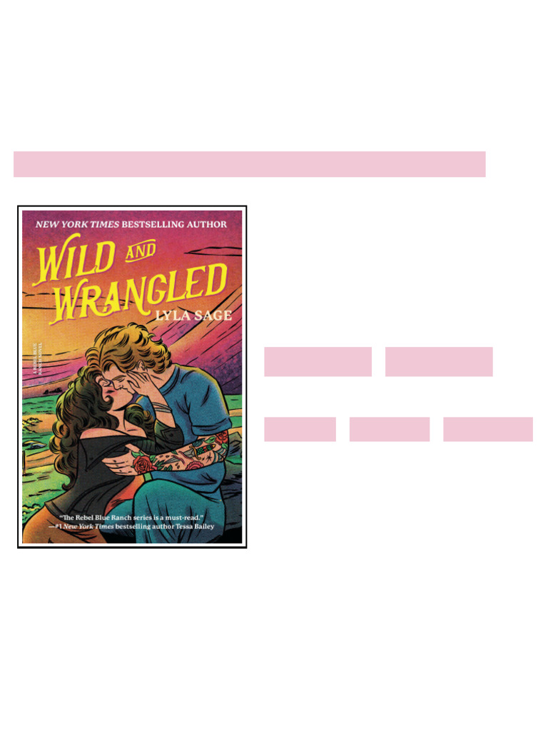 Wild and Wrangled: A Rebel Blue Ranch Novel latest ebook pdf 2026 | PDF