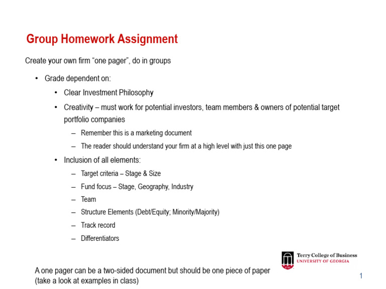 Group HW Week 2 | PDF