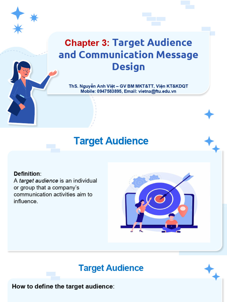 Chapter 3 - Target Audiance and Design Communication Message | PDF ...