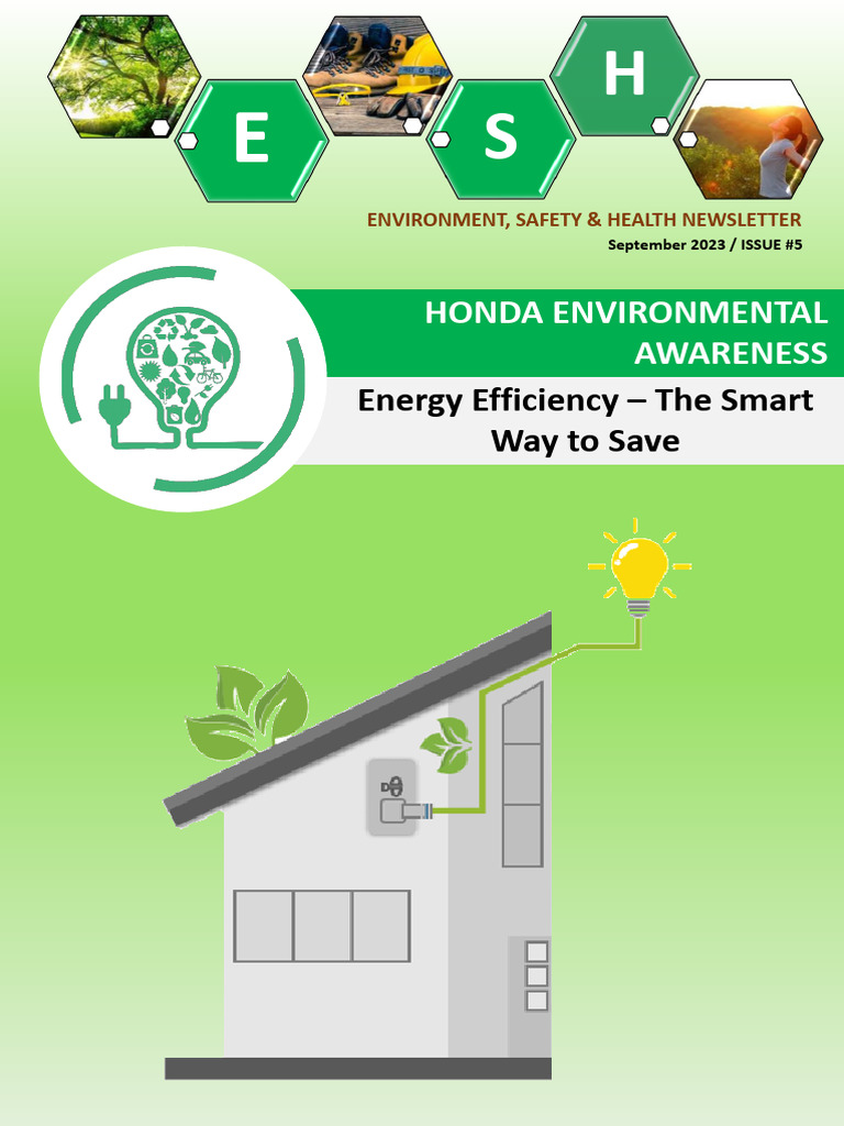 E-Newsletter (5th) - Energy Efficiency | PDF | Efficient Energy Use ...