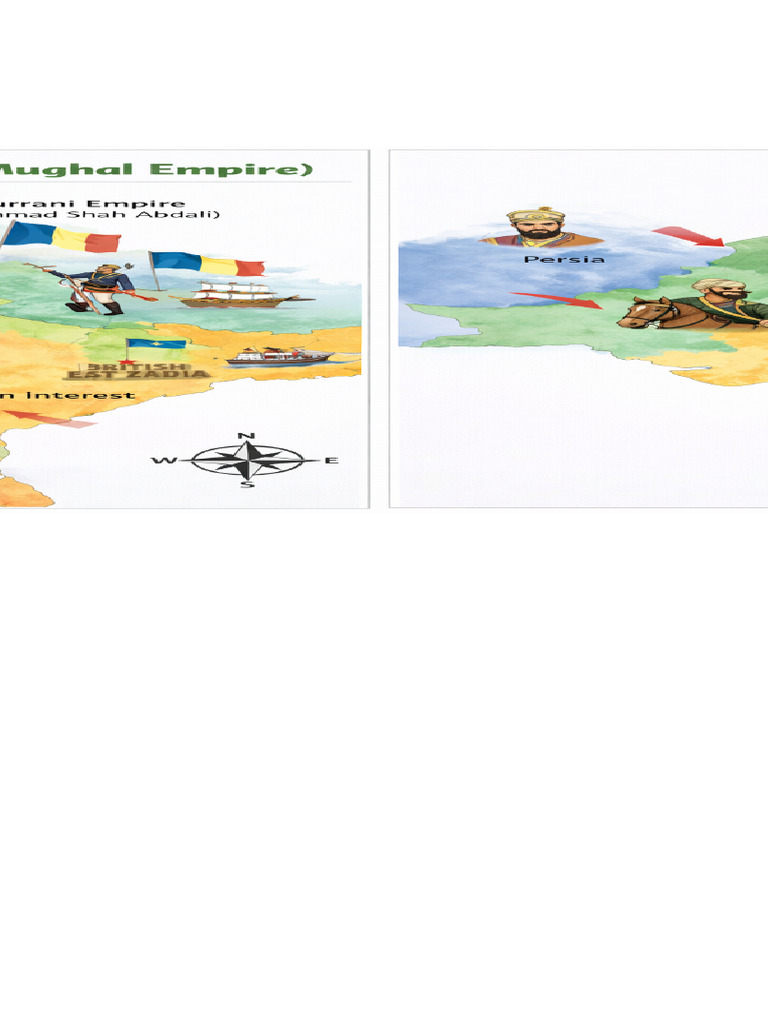 Mughal Enemies Maps | PDF