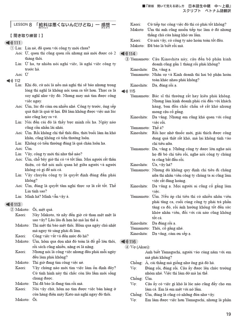 Script L8 Vietnamese | PDF