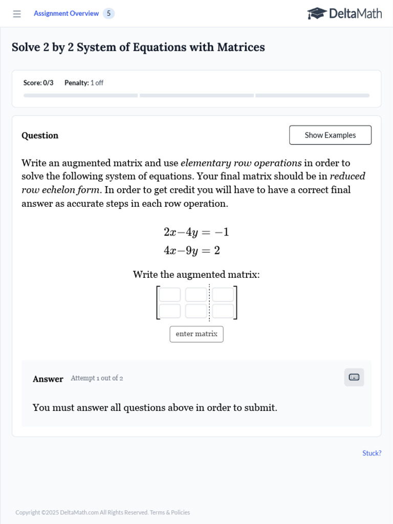 DeltaMath Student Application 15 | PDF