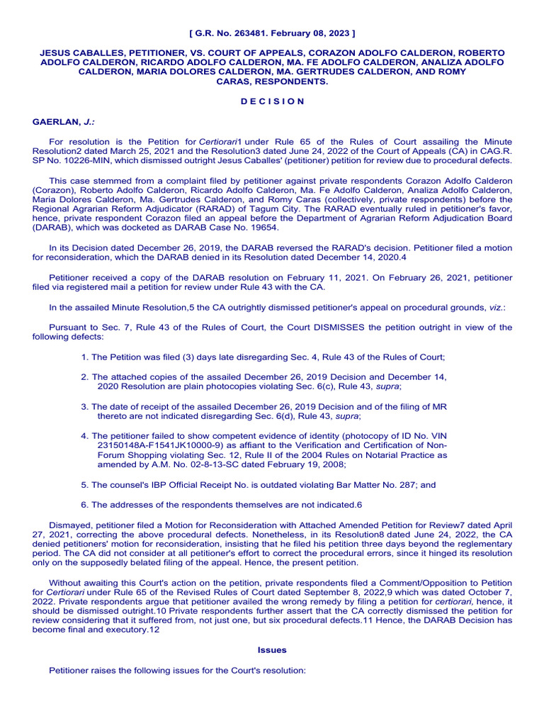 CP II Rules 43-45 Cases | PDF | Complaint | Identity Document