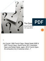 The Question Times: Niraj Chaudhary 14 June 2012