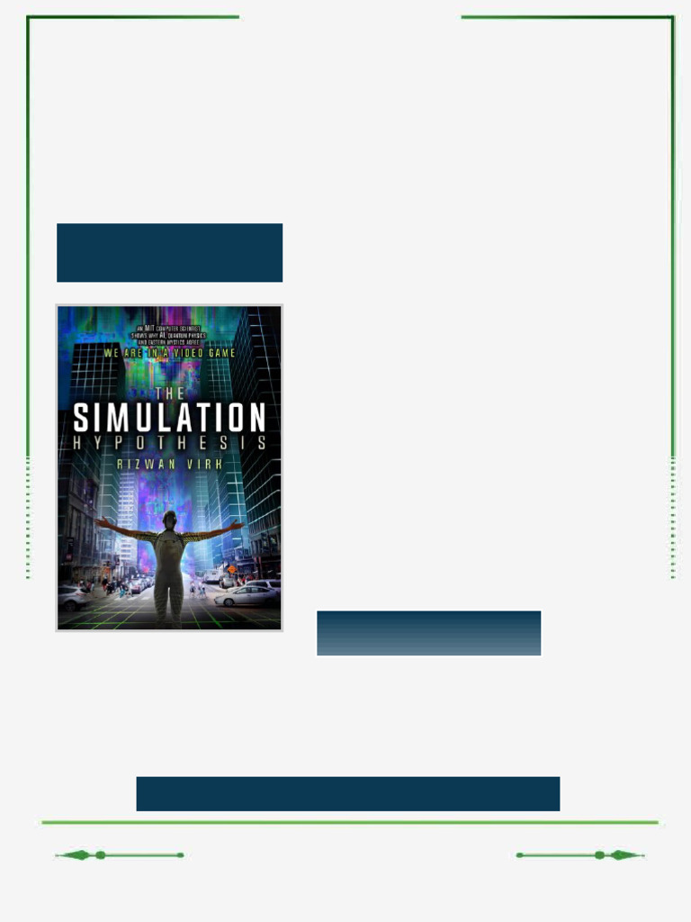 The Simulation Hypothesis An MIT Computer Scientist Shows Why AI ...