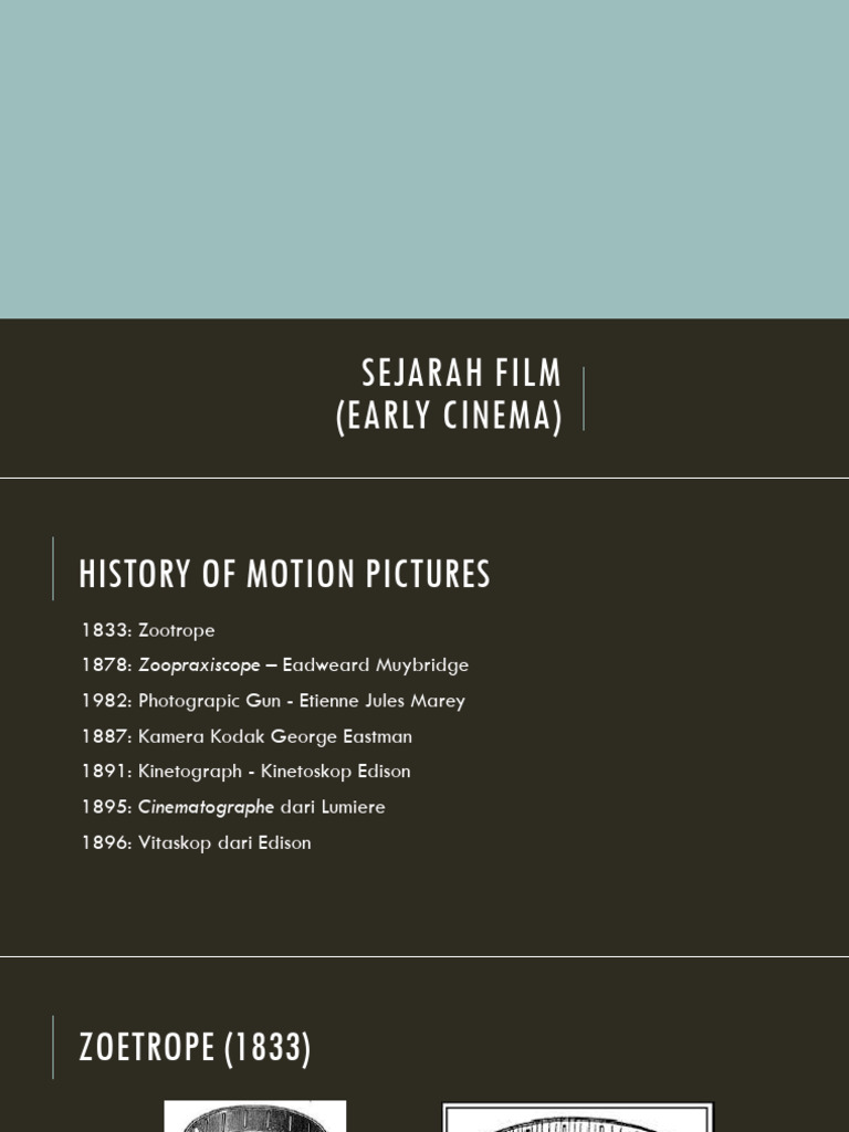 Early Cinema | PDF