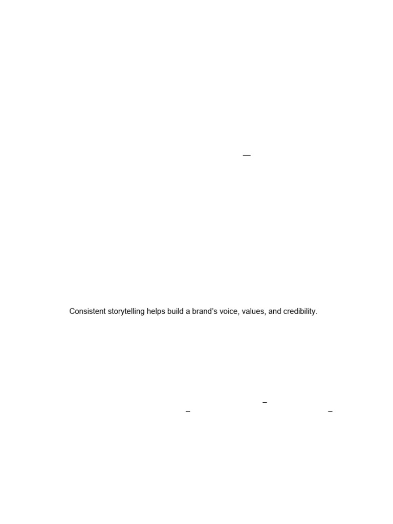 Storytelling For Digital Media | PDF | Storytelling | Multimedia