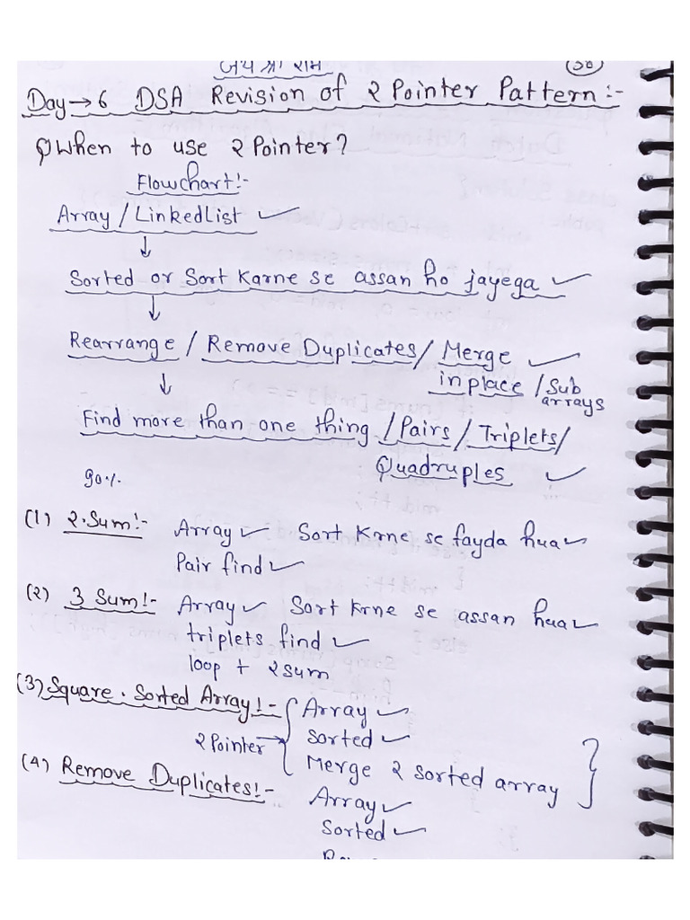 D6 Revision of 2 Pointer Pattern | PDF