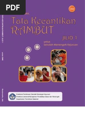 Bukubse Belajaronlinegratis Com Tata Kecantikan Rambut Smk X 1