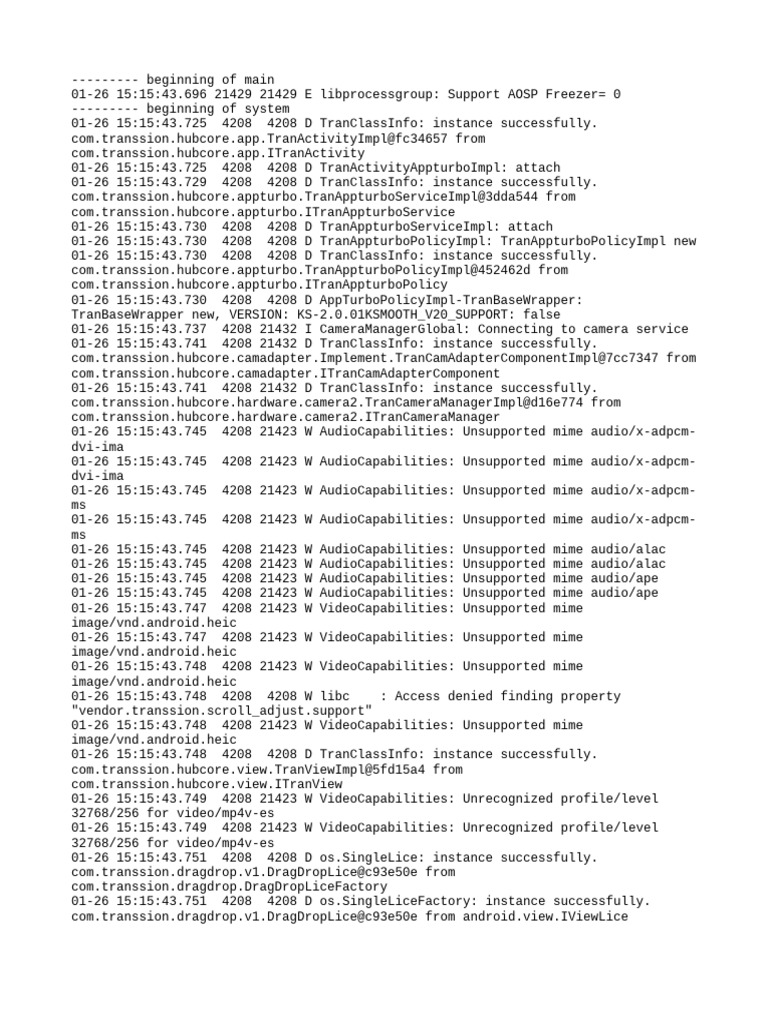 Log Cat 1769415343680 | PDF | Computing | Computer Programming
