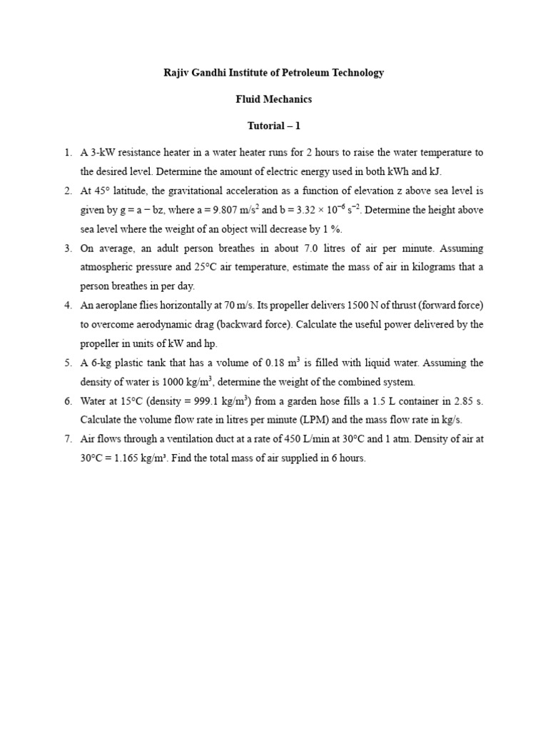 Tutorial 1 1 | PDF