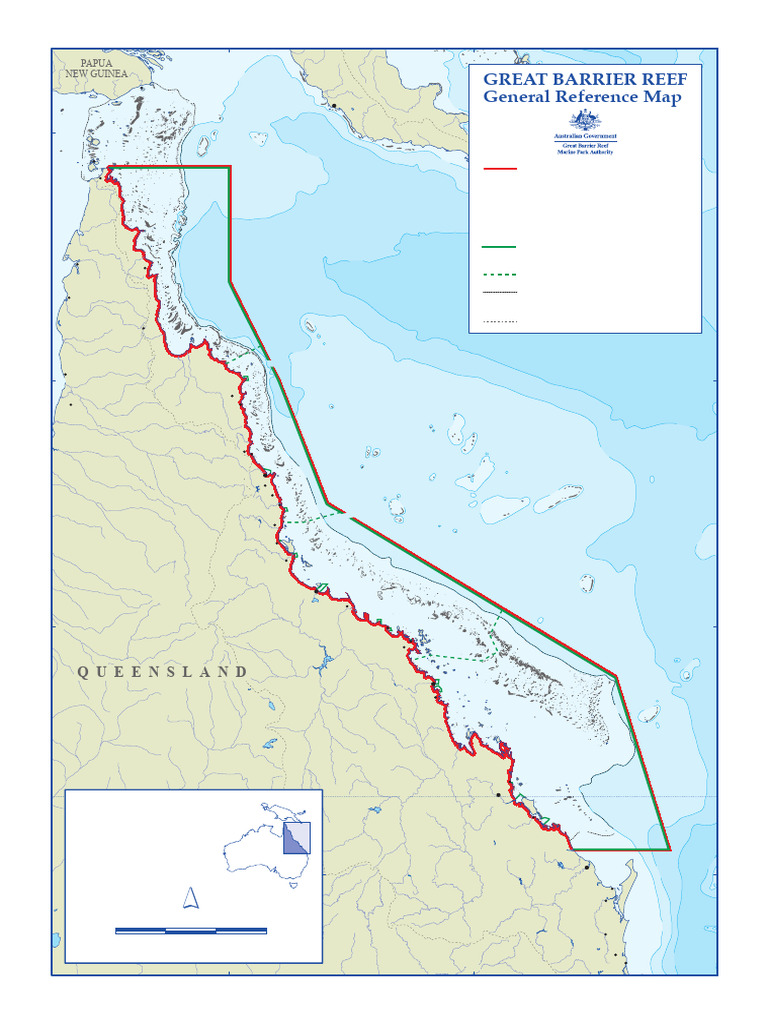 gbr-reference-map_1 | PDF | Physical Geography | Geomorphology