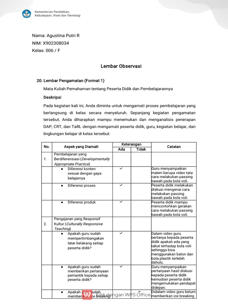 T1-6 Elaborasi Pemahaman PPDP | PDF