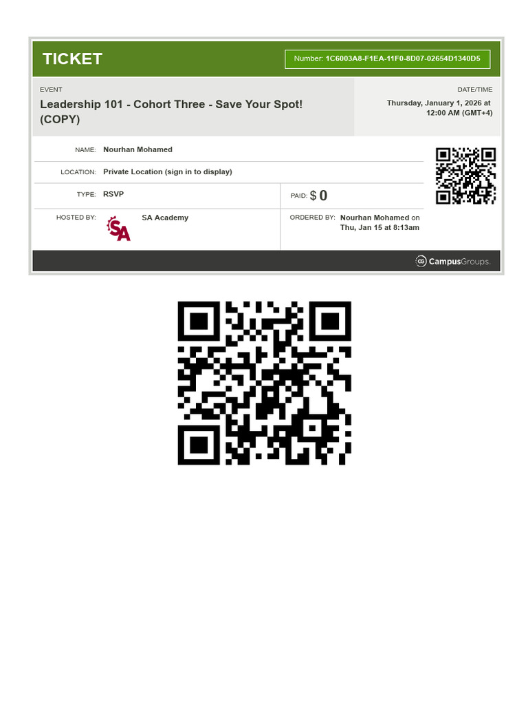 CampusGroups-print Students Tickets (1) | PDF