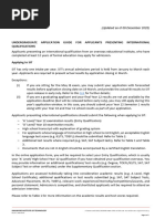 SIT Undergraduate Application Guide | PDF | Password | Login