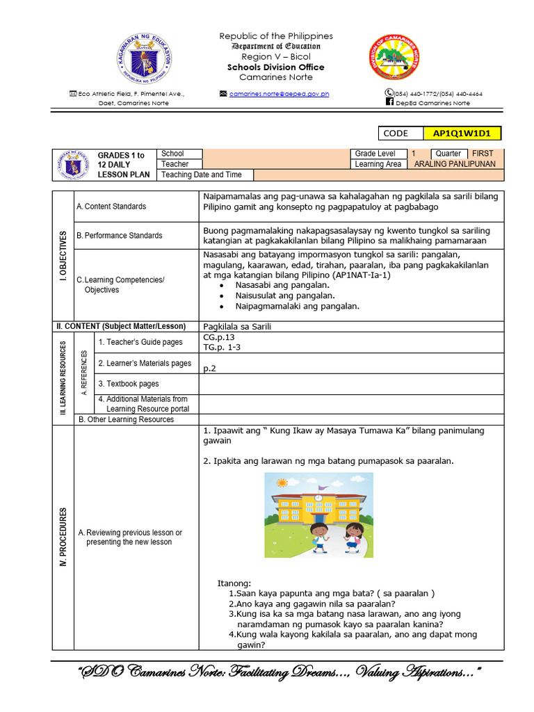 AP1Q1W1D1 | PDF
