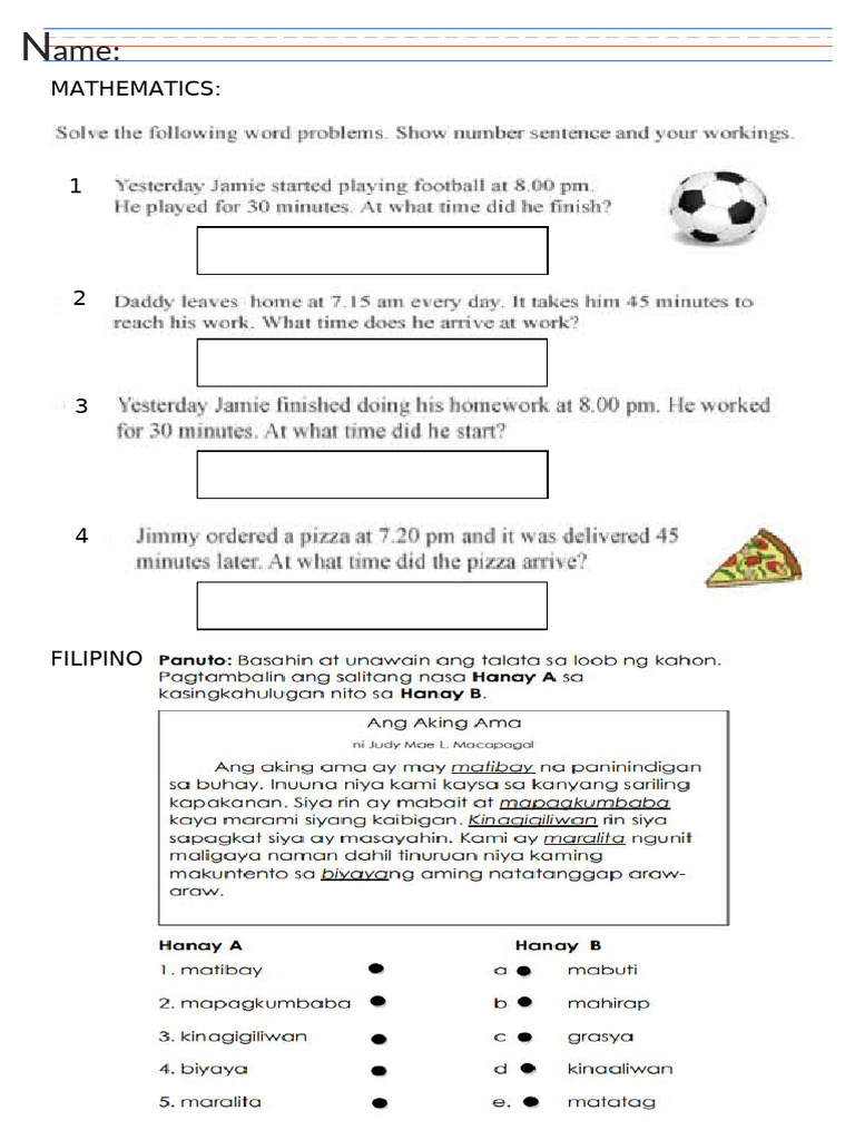 Time Problem Solving - Arpan 04-25-24 | PDF