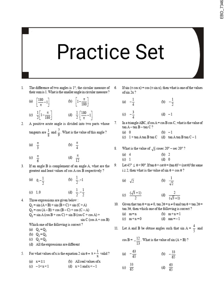 Trigonometry | PDF | Trigonometry | Trigonometric Functions