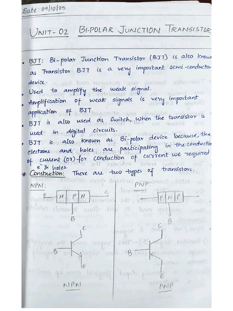 EDC Unit 2 | PDF