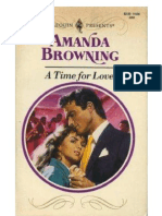 Amanda Browning - A Time for Love (PDF)