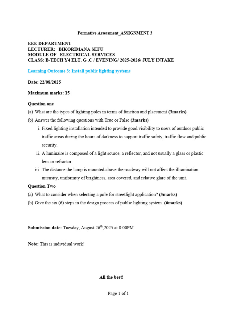 Assignment3 Eltes801 | PDF