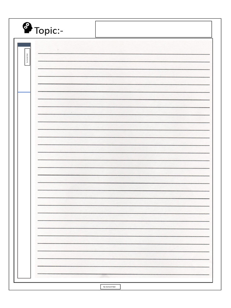 Ruled Page[121] | PDF