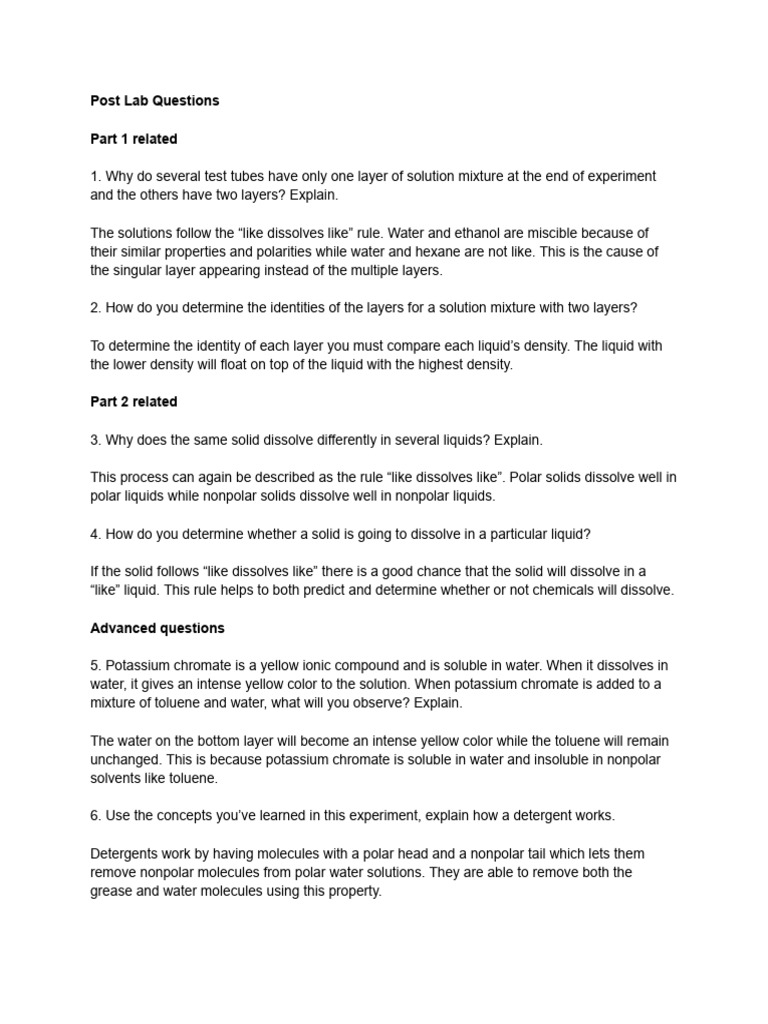 Post Lab Questions Lab 11 | PDF