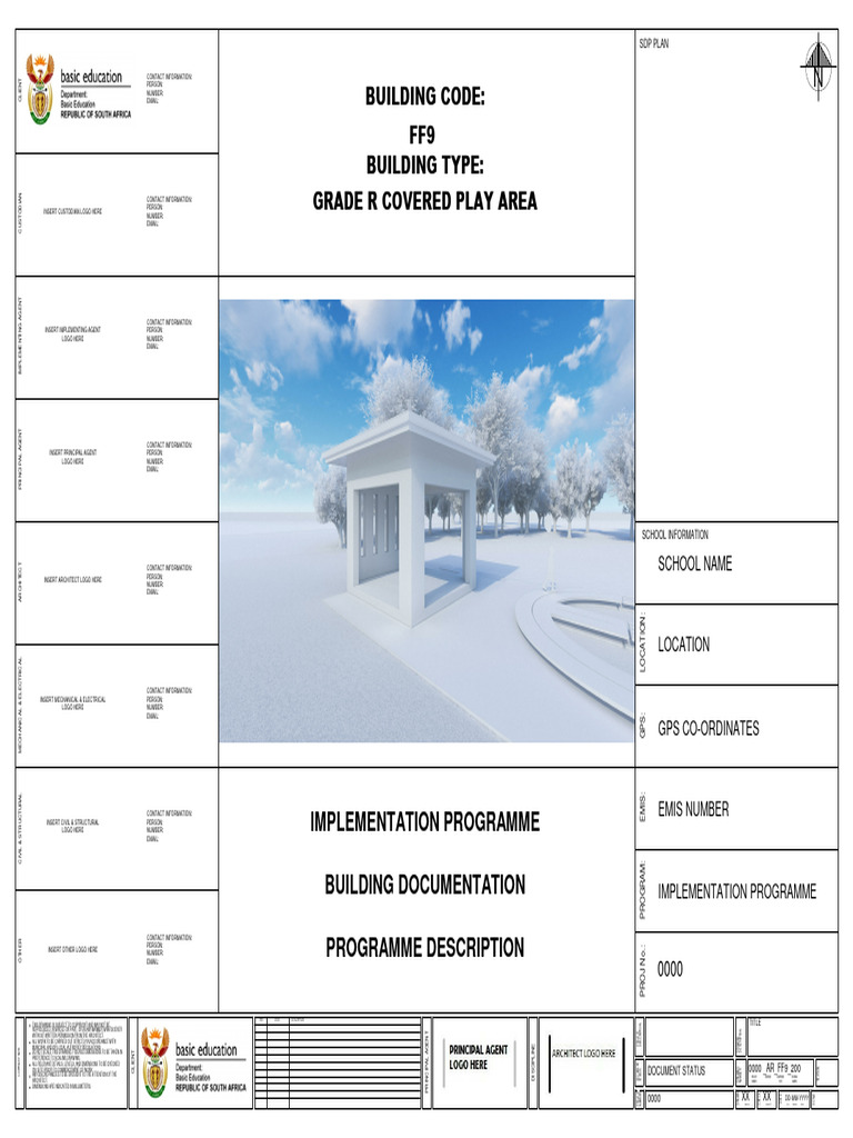 Ff9 Grade R - Covered Play Area | PDF | Wall | Concrete