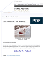 The Case of The Little Red Ship Maritime Accident Casebook