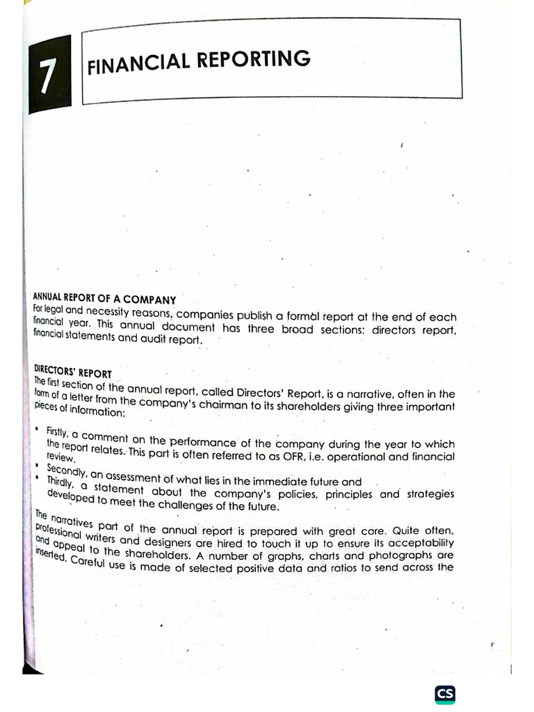 Financial Reporting | PDF