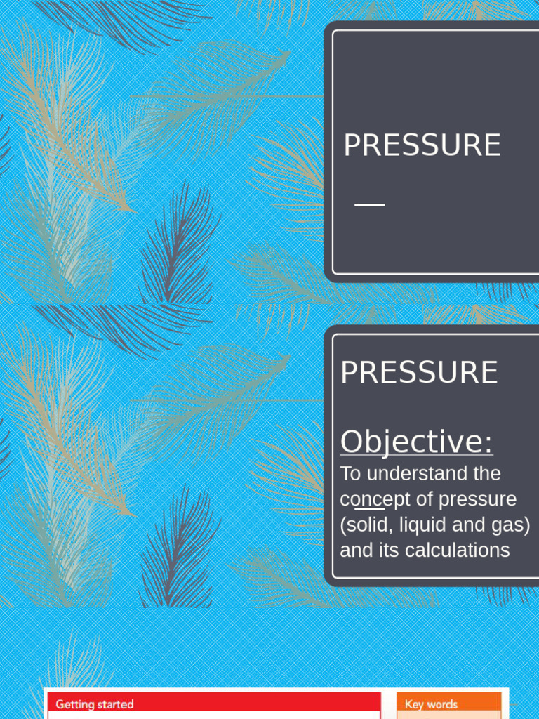 Pressure | PDF