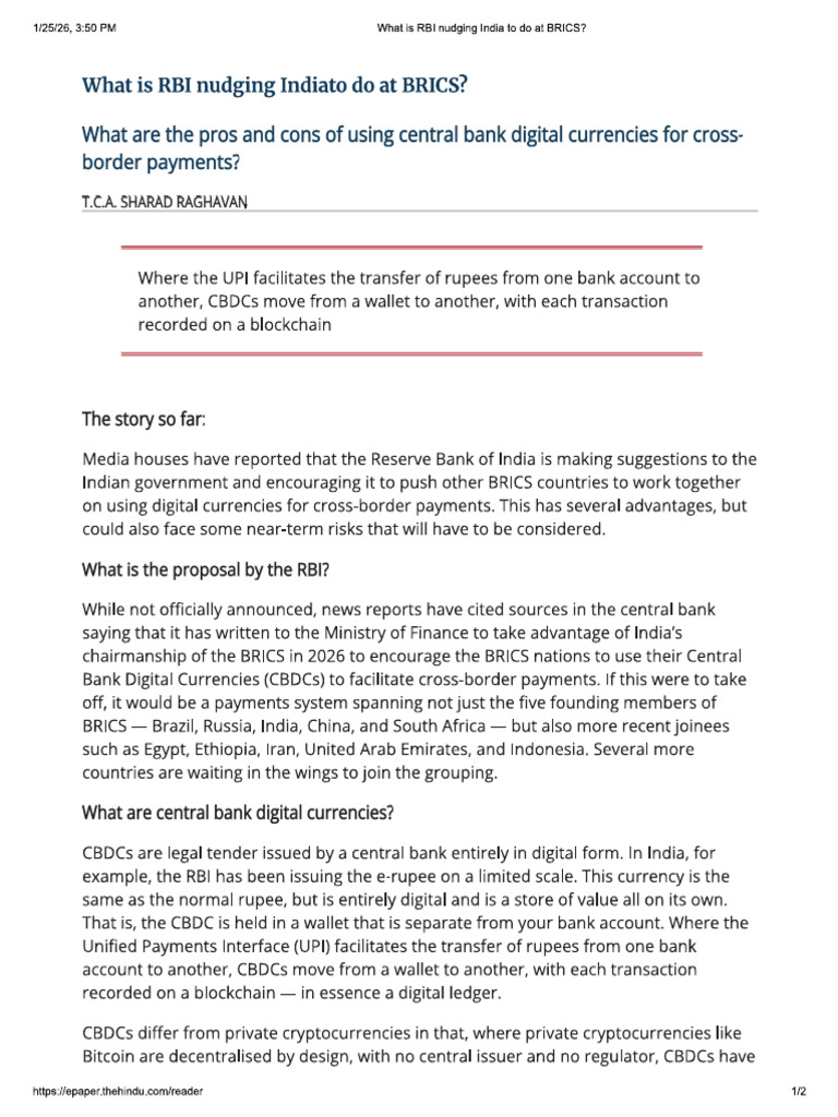 CBDC | PDF
