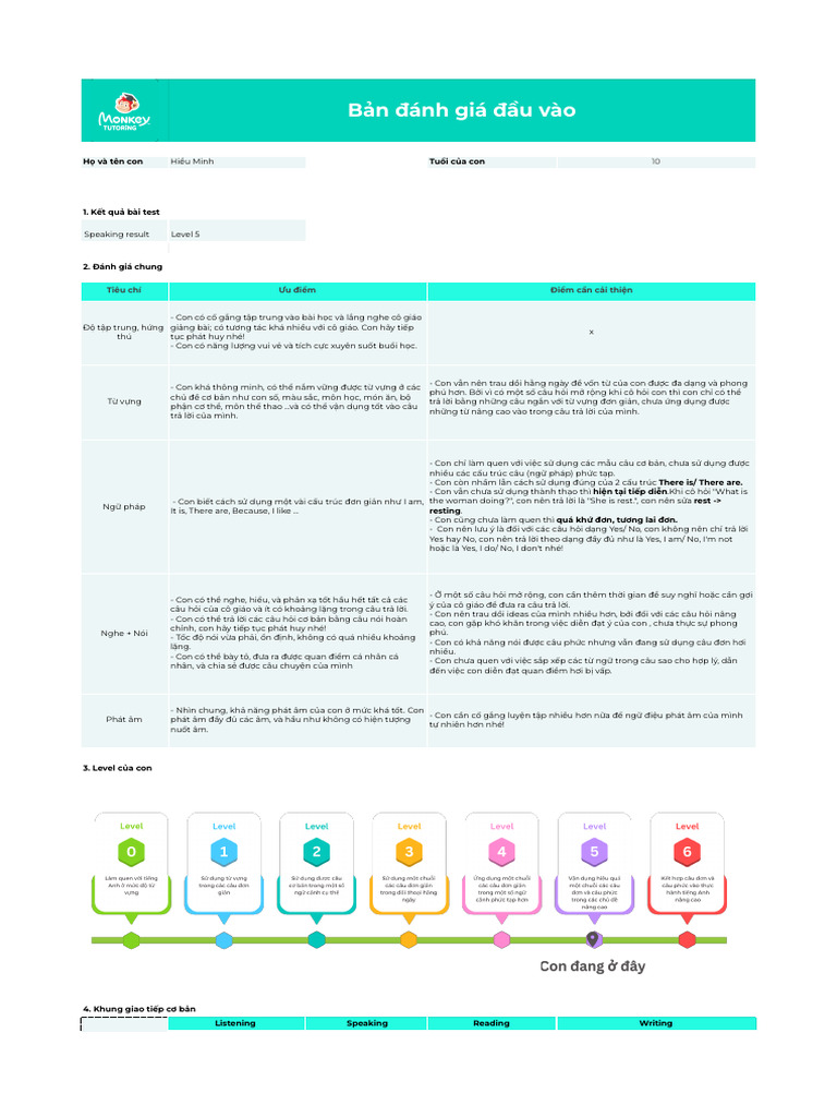 - evaluation Form t11 - - tester Bảo Hân - Hs 993 - # 4934147 | PDF