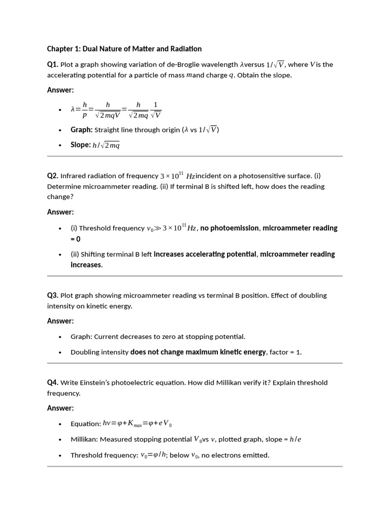 Chapter 1 | PDF | Photoelectric Effect | Rectifier