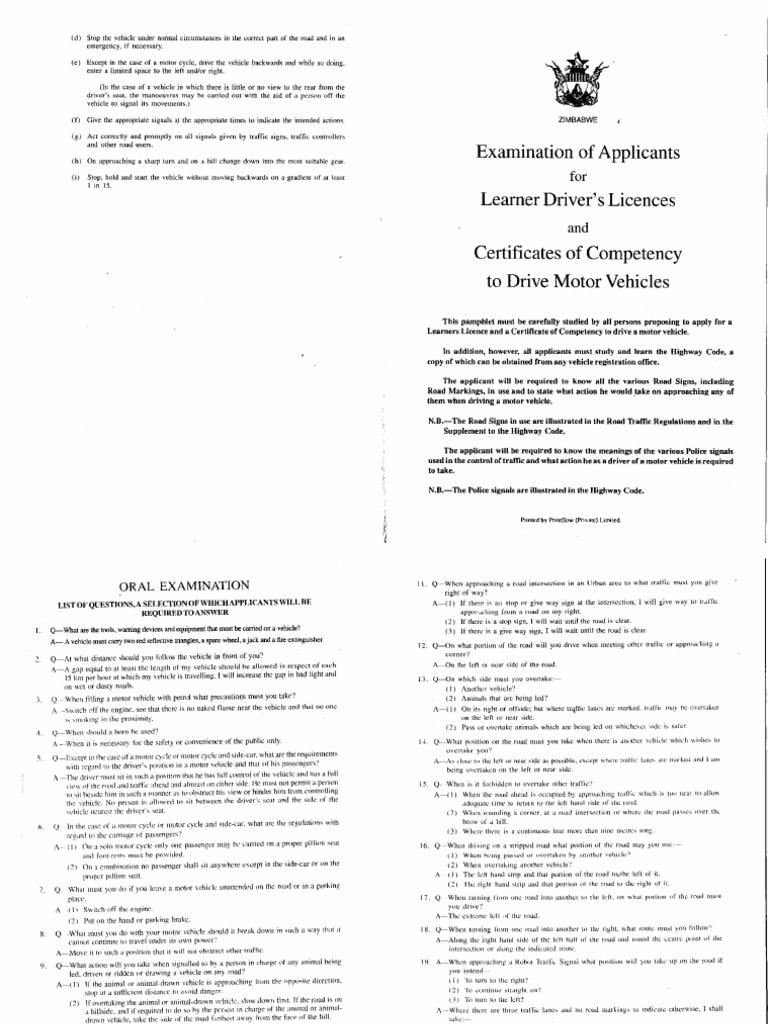 Examination of Applicants | PDF