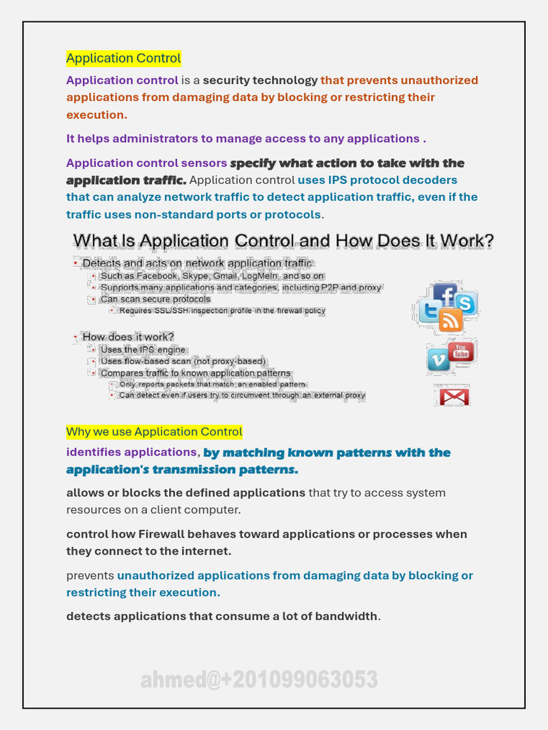 Application Control in FortiGate | PDF | Client–Server Model | Peer To Peer