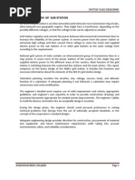 Download Switch Yard Designing for substation Report by threephasefault SN98803272 doc pdf