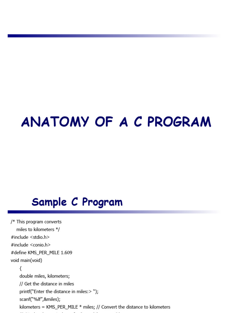 Lec 3 - C Language | PDF | Computer Program | Programming