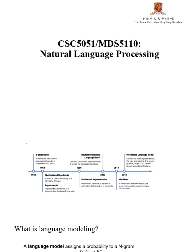 Lecture 3 Language Model | PDF | Learning | Applied Mathematics