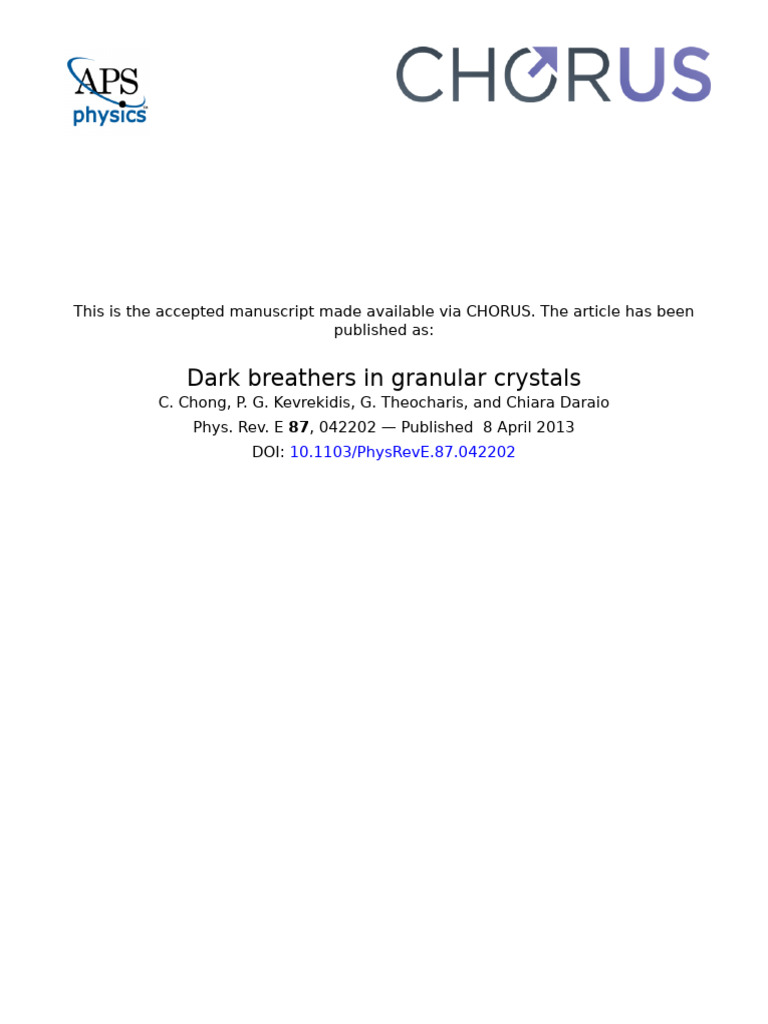 PhysRevE.87.042202 Accepted | PDF | Stability Theory | Eigenvalues And ...