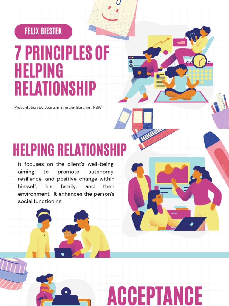 7 Helping Principles (Felix Biestek) | PDF