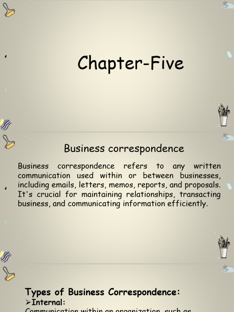 Chapter-5 Business Communication - Autosaved | PDF | Motivation ...