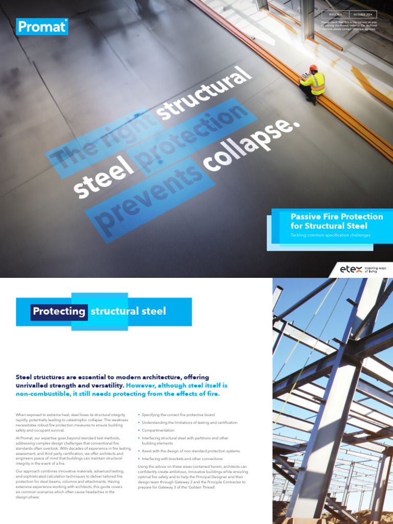Promat Structuralsteelguide v1a-Oct24 Wm | PDF | Structural Steel ...