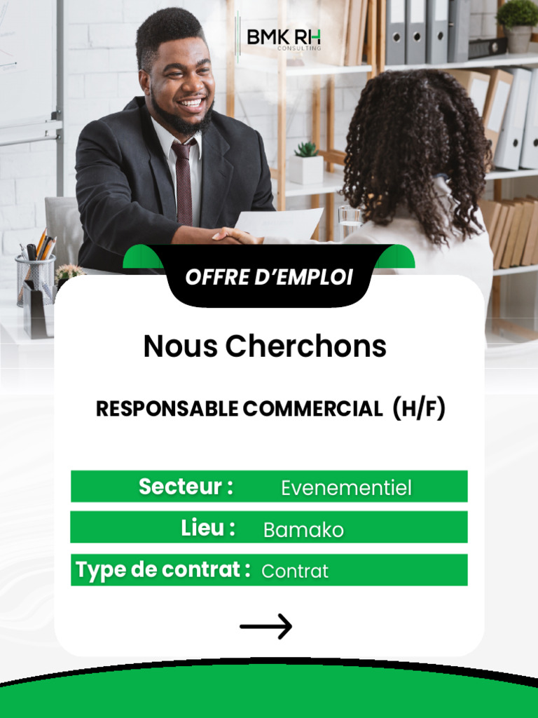 Fiche de Poste Responsable Commercial | PDF
