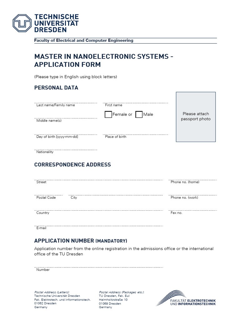 NES Application Form Editable | PDF | Master's Degree | Diploma