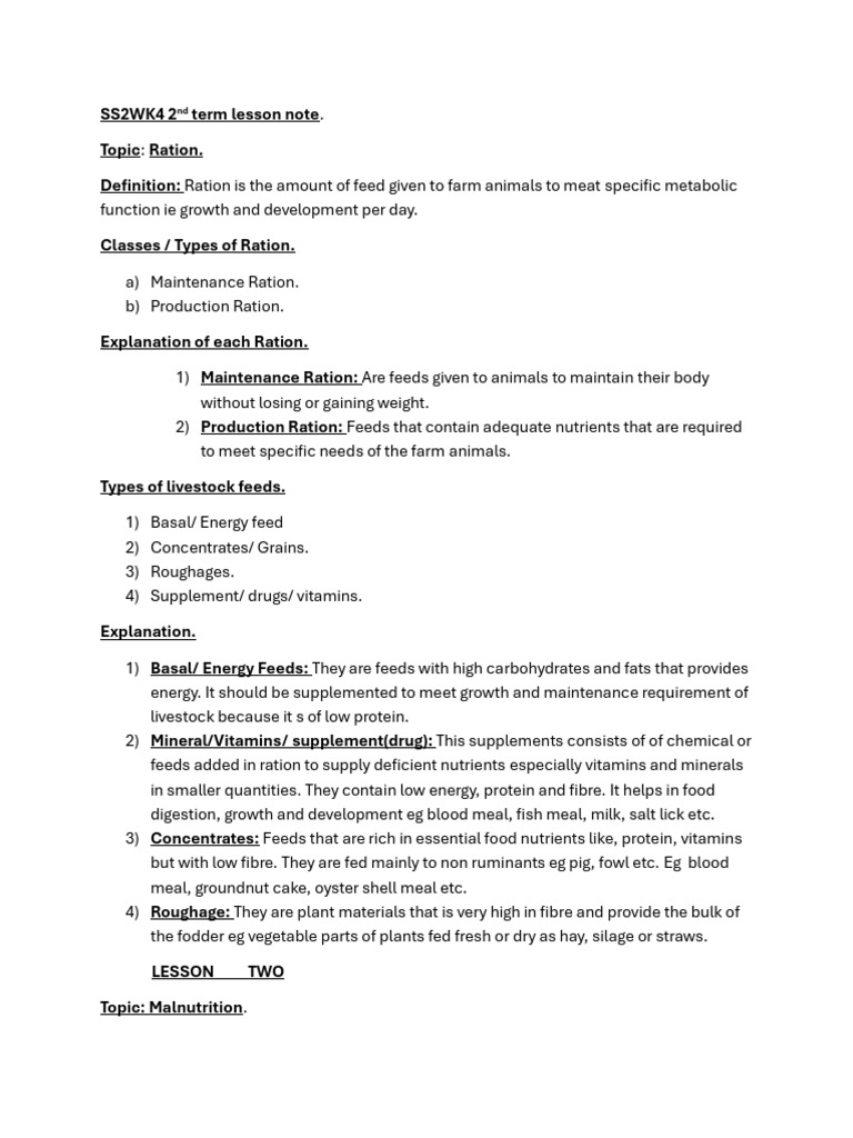 18967_SS2WK4 2nd Term Lesson Note | PDF