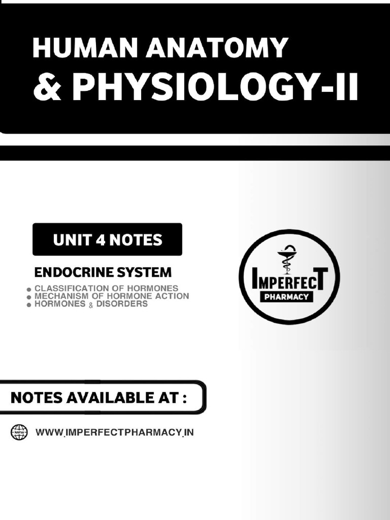 UNIT 4 Human Anatomy Physiology II IMPERFECT PHARMACY Compressed | PDF