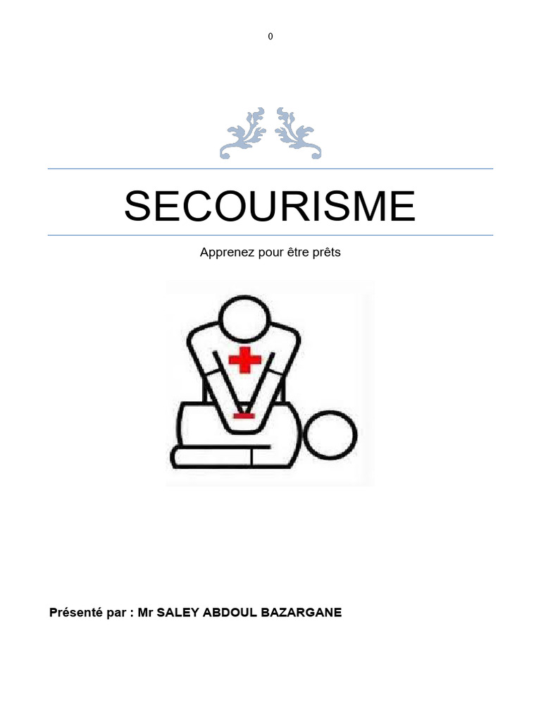 Cours Secourisme | PDF | Réanimation cardio-pulmonaire | Brûlure