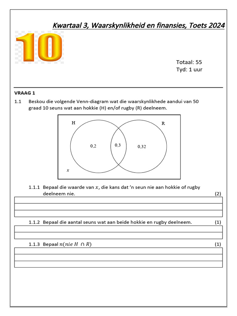 GR10 Math1 Term3 | PDF